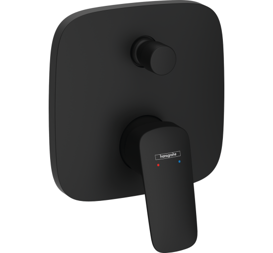 Смеситель hansgrohe Logis для ванны 71405670 черный матовый