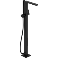 Смеситель hansgrohe Tecturis E для напольной ванны, черный матовый 73445670