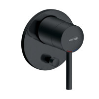387163976 Змішувач для душу Bozz вбудований одноважільний матовий чорний Kludi НІМЕЧЧИНА
