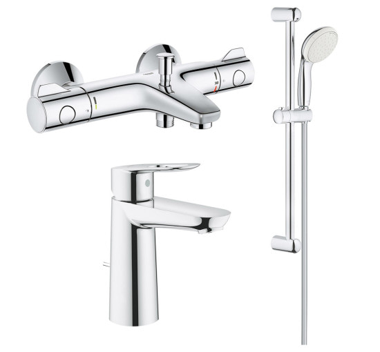 Набор смесителей Grohe Grohtherm 800 + BauLoop 34550TM