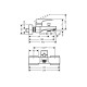 Смеситель Hansgrohe Metropol для ванны хромированный (32540000)