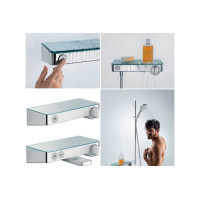 Термостат ShowerTablet Select 300 мм для ванны хромированный (13151000)