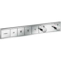 Термостат прихованого монтажу Hansgrohe RainSelect на 4 клавіші Chrome (15382000)