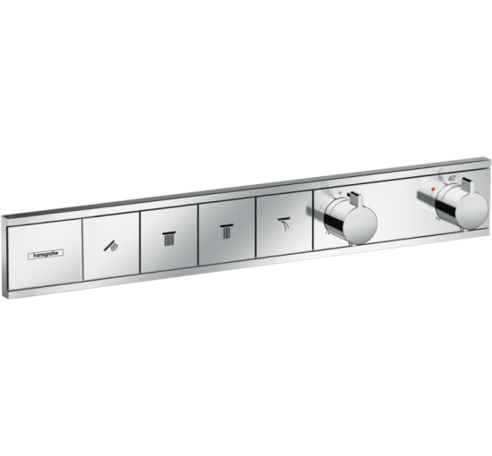 Термостат скрытого монтажа Hansgrohe RainSelect на 4 клавиши Chrome (15382000)