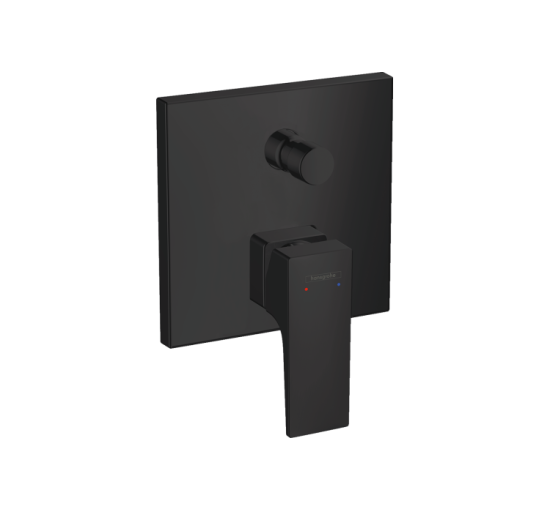 Змішувач Hansgrohe Metropol прихованого монтажу для ванни/душу Matt Black (32545670)