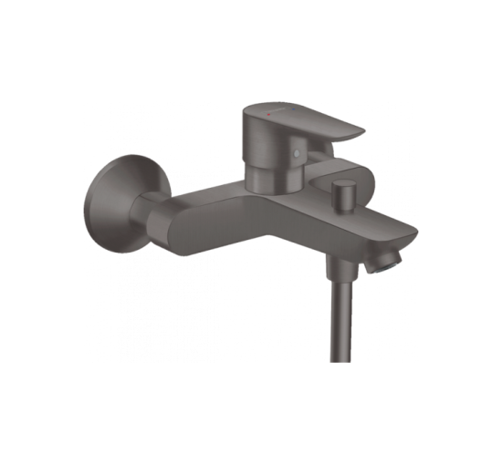 Смеситель Hansgrohe Talis E для ванны Brushed Black Chrome (71740340)