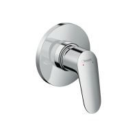 Змішувач Hansgrohe Focus E Mini 110 mm прихованого монтажу для душу, верхня частина (31961000)