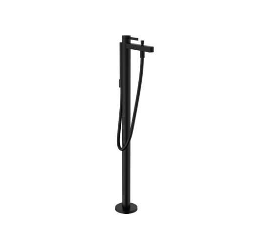 Смеситель Hansgrohe Finoris для ванны напольный Matt Black (76445670)