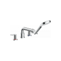 Смеситель Hansgrohe Talis S врезной на край ванны на 4 отверстия Secuflex 110 см (72418000)