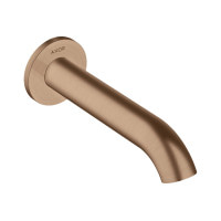 Излив Axor Uno на ванную 191 мм Brushed Red Gold (38411310)