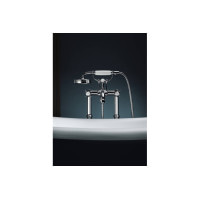 Смеситель Axor Montreux для ванны напольный двухвентельный Lever 16553140 Brushed Bronze