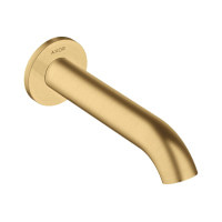 Вилив Axor Uno на ванну 191 мм Brushed Gold Optic (38411250)