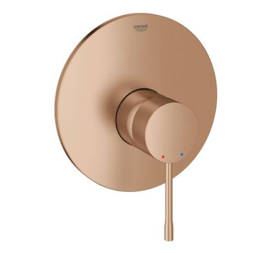 Наружная часть смесителя без скрытой части GROHE Essence бронзовый латунь 163мм 19286DL1