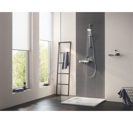 Змішувач для душу термостатний GROHE Grohtherm SmartControl хром латунь з душовим набором 34721000