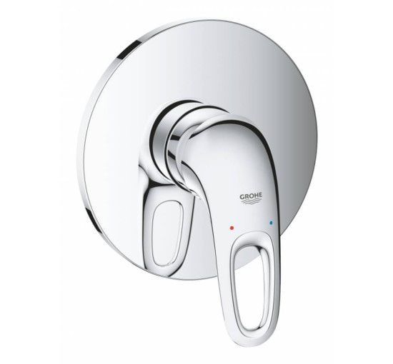 Зовнішня частина змішувача без прихованої частини GROHE EUROSTYLE хром латунь 158мм 24048003