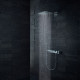Смеситель скрытого монтажа с термостатом HANSGROHE AXOR Edge хром латунь 436x77мм 46140000
