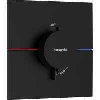 Термостат hansgrohe ShowerSelect Comfort E для душа 15574670 черный матовый