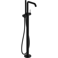 Смеситель hansgrohe Tecturis S для напольной ванны, черный матовый 73440670