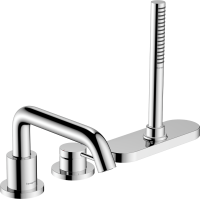 Смеситель hansgrohe Tecturis S на борт ванны, хром 73447000