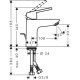 Набор смесителей для ванной HANSGROHE LOGIS LOOP хром латунь 71151000+71244000+27270000 1272019