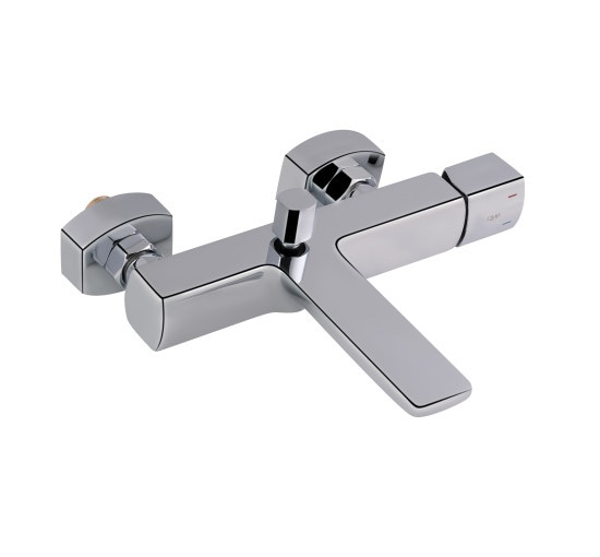 Змішувач для ванни Qtap Krychle 3052104GC