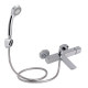 Змішувач для ванни Qtap Krychle 3052104GC