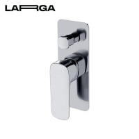 Смеситель для ванны и душа с коробкой скрытого монтажа, хром Cersanit