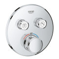 Внешняя часть термостатического смесителя для душа Grohe SmartControl 29119000 для двух потребителей
