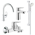 Набір змішувачів Grohe BauLoop S-Size 123225K