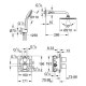 Душовий набір з термостатом Grohe Grohtherm 3000 Cosmopolitan (34408000)