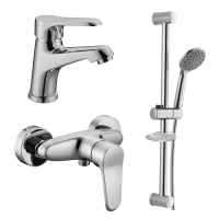 Набір змішувачів для душу IMPRESE WITOW (05080 + 15080 + R670SD + 1115 + W100SL1C)
