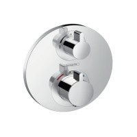 Термостат прихованого монтажу Hansgrohe Ecostat S: зопірним/перемикаючим вентилем, двохрежимний (15758000)