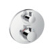 Термостат скрытого монтажа Hansgrohe Ecostat S: сопротивляющимся/переключающим вентилем, двухрежимный (15758000)