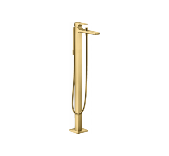 Смеситель Hansgrohe Metropol для напольной ванны Polished Gold Optic (32532990)