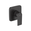 Смеситель Hansgrohe Vernis Shape скрытого монтажа для душа 117/117 Matt Black (71658670)