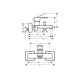 Смеситель Hansgrohe Vernis Shape для ванны Matt Black (71450670)