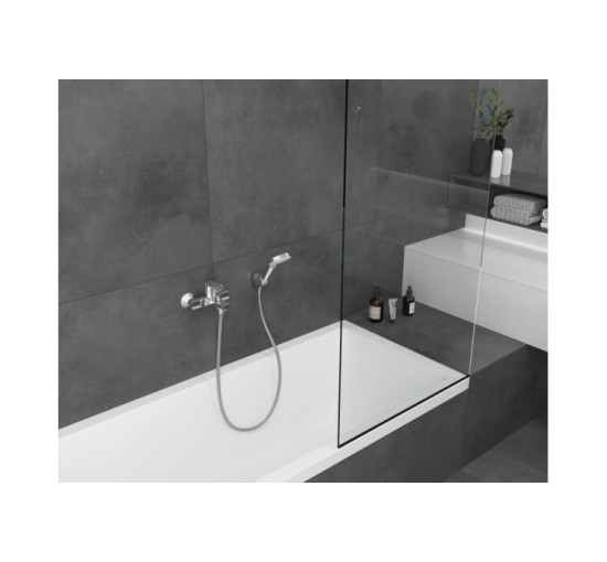 Смеситель Hansgrohe Vernis Shape для ванны Matt Black (71450670)