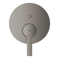 Наружная часть смесителя без скрытой части GROHE Lineare серый латунь 158мм 24064AL1