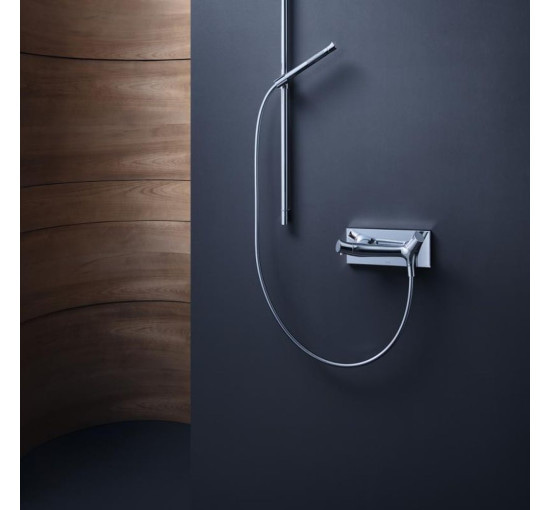 Змішувач для душу із термостатом HANSGROHE AXOR Starck Organic хром латунь без душового набору 12602000
