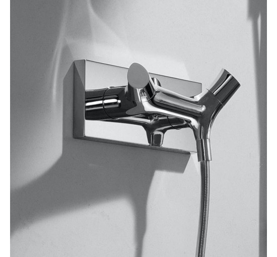Змішувач для душу із термостатом HANSGROHE AXOR Starck Organic хром латунь без душового набору 12602000