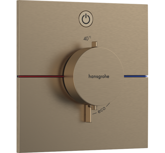 Термостат hansgrohe ShowerSelect Comfort E для душу 15571140 бронза