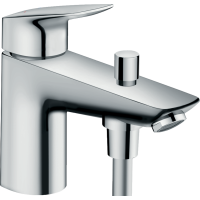 Смеситель hansgrohe Logis Monotrou с 2-мя скоростями потока на борт ванны 71315000 хром