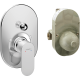 Смеситель hansgrohe Rebris S для душа скрытого монтажа, хром 72448000