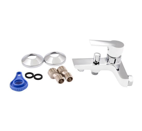 Смеситель для ванны Qtap Ustek 3016107DCW