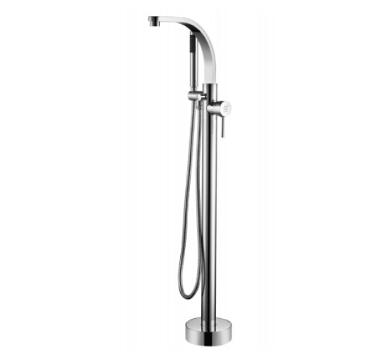 Підлоговий змішувач для ванни Besco Decco chrom