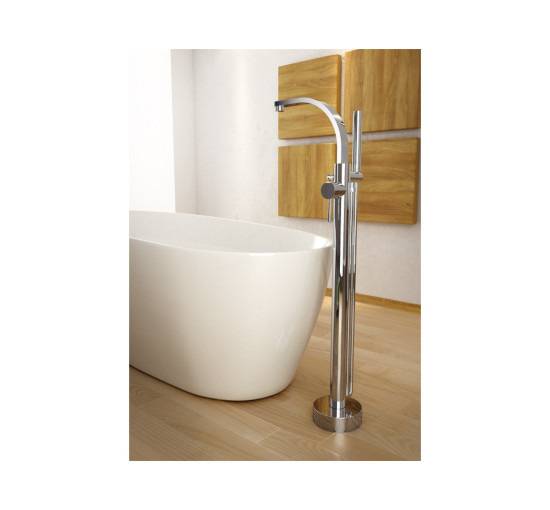 Підлоговий змішувач для ванни Besco Decco chrom