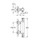 Термостат для душу Grohe Grohtherm 800 (34558000)