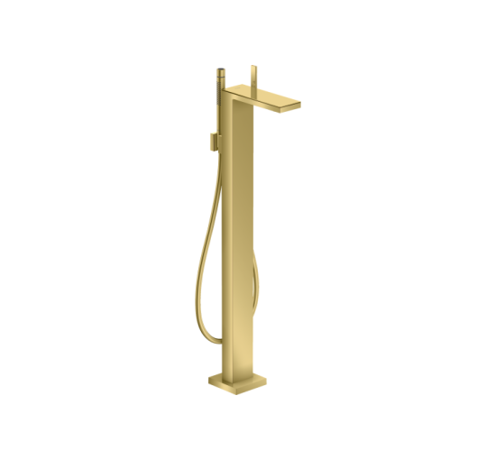 Смеситель Axor MyEdition для напольной ванны без накладки Polished Gold Optic 47442990