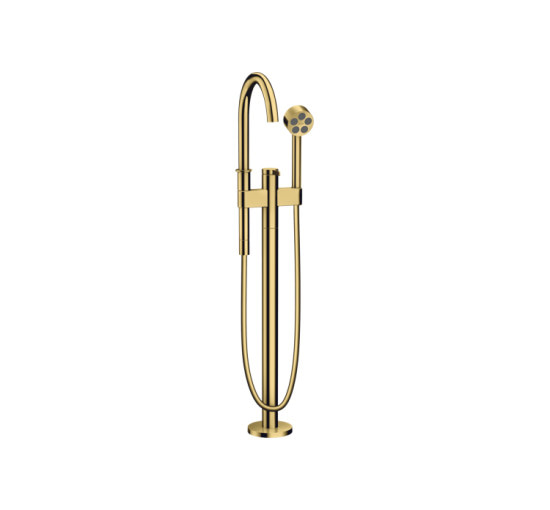Смеситель One для напольной ванны Polished Gold Optic (48440990)
