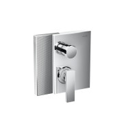 Змішувач Axor Edge прихованого монтажу для ванни/душу Diamond Cut хромований 46451000